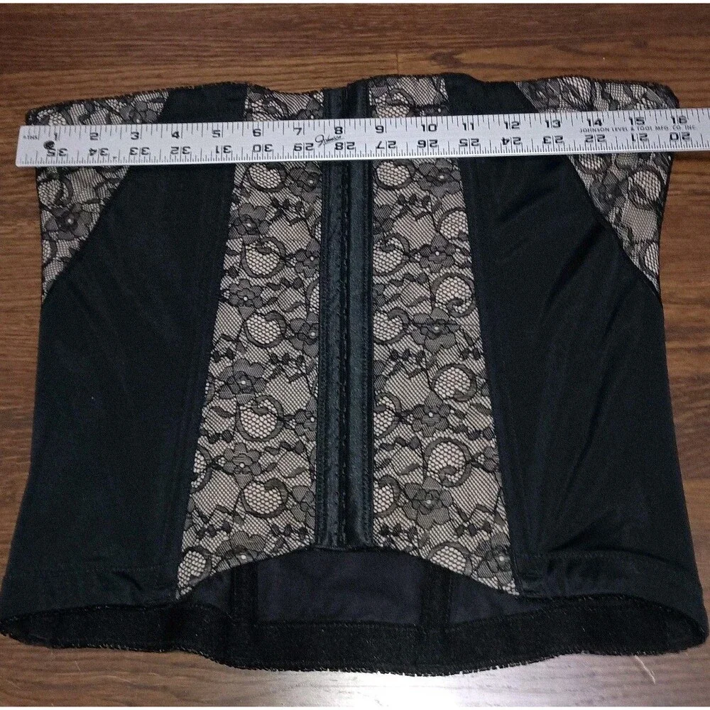 Belly Bandit Mother Tucker Corset Womens XL Extra Large Slimming Shapewear Black